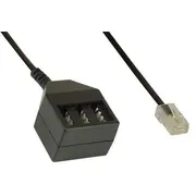 Inline 98300T 100M Kupfer Audio-Kabel  adapteris
