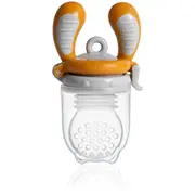 Jaunums Akcija Kidsme Food Feeder bērna ēdināšanas ierīce cietiem produktiem Liels  Amber no 6 mēn. 160337Am
