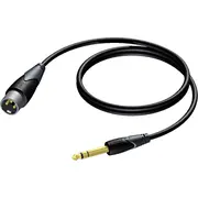 Kabel Procab Jack 6.3Mm - Xlr 3M czarny Cla724/3 5414795018754  Joinedit25325722 kabelis video audio