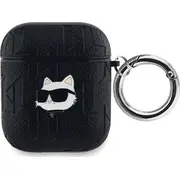 Karl Lagerfeld Kla2Pgchpk Airpods 1/2 cover czarny/black Monogram Choupette Head 13316981 3666339283599  Joinedit63118768
