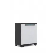 Keter Diy Skapis Linear Base Cabinet 68X39X90Cm melns/peleks/tumsi zils 30206642  8013183074463 240865 9482570 aw952158 Dārza mēbeles