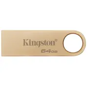 Kingston Datatraveler Se9 G3  64 Gb Usb 3.2 Gold Dtse9G3/64Gb Flash atmiņa