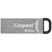 Kingston Usb Flash Drive Datatraveler Kyson 64 Gb  3.2 Gen 1 Black/Grey Dtkn/64Gb 0740617309102 Dtkn/64Gber E atmiņa
