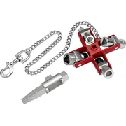 Knipex universal key construction 001106V01 - for common cabinets and locking systems  00 11 06 V01