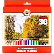 Koh I Noor Kredki Omega Jumbo 36 kolorow 377955 