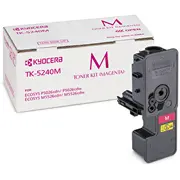 Kyocera Original Tk-5240M Toner magenta 3.000 pages far Ecosys M5526Cdn/Cdw  P5026Cdn/Cdw 1T02R7Bnl0 toneris