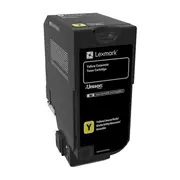 Lexmark 74C20Ye Toner 3000 pages yellow Lasertoner  Patrone toneris