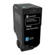 Lexmark 74C2Sce Laser cartridge Cyan Lasertoner / Patrone  toneris