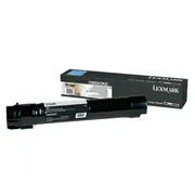 Lexmark C950 Black Extra High Yield Toner Cartridge 38K fo  C950X2Kg toneris