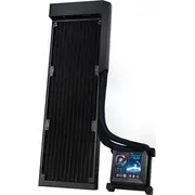 Lian Li Hydroshift Lcd 360 Fanless Water Cooling  Rgb - 360Mm black 4718466016850 Hslcd36Nb Wase-885 ūdens dzesēšanas sistēmas piederumi