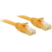 Lindy Patchkabel Cat6 U/Utp gelb 10M  48067 tīkla kabelis