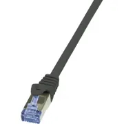 Logilink - Patchcord Cat.6A 10G S/Ftp Pimf Primeline  30M black Cq3123S tīkla kabelis