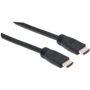 Manhattan Hdmi-Kabel 4K60Hz Cl3 zert. geschirmt 8M  353960 kabelis video audio