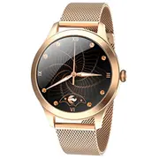 Maxcom Fit Fw42 Gold  5908235976747 Fw42Gold Maxcomfw42Gold Viedais pulkstenis smartwatch