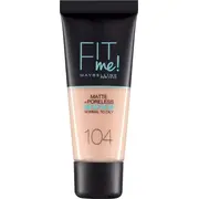 Maybelline  Fit Me Matte Poreless Liquid Foundation 104 Soft Ivory 30 ml For Women 13076235 3600531480639 Joinedit50733932