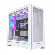 Montech Hs01 Pro  tower case white tempered glass W Gemt-044 Datora korpuss