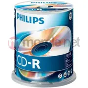 Philips Cr7D5Nb00 - 100 x Cd- R 700Mb 80 Min 52X Spindel Cr7D5Nb00/00  306005 matricas
