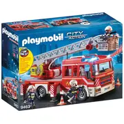 Playmobil City Action Fire truck with ladder 9463 Nedaudz boj. iepak.  4008789094636 Box Rotaļu auto un modeļi