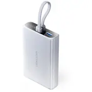 Power Bank Usb 10000Mah 22.5W/Gray Fhzm0 Vention  Powerbank mobilā uzlādes iekārta