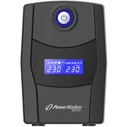 Powerwalker Basic Vi 600 Stl F Ups 600Va/360W 4260074980738  10121078 Fr nepārtrauktas barošanas avots