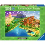 Ravensburger Puzzle Minecraft World 1500 elementow 12000433 4005555004332  Joinedit69781545 puzle puzzle