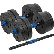 Rebel Dumbbell Rba-2300 bituminous 2 x 10 kg  5901890100670 hanteles