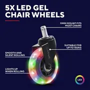Riteņi datorkrēslam Trust Gxt701 Rgb Led 8713439258035  25803