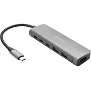Sandberg 136-65 Usb-C Dock Hdmi2Xa2XcPd100W 5705730136658  136 65