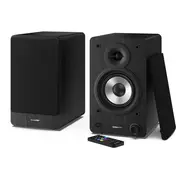 Sharp Cp-Ss30 Bookshelf Speakers  Black Cp-Ss30Bk 60 W Bluetooth Wireless connection Cp Ss30Bk 8099688 datoru skaļruņi