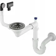 Syfon Deante do zlewozmywaka granitowego 1-Komorowego - Space-Saver Zxy D949 5907650839750  Joinedit64150490