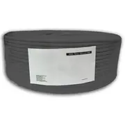 Techlypro U/Utp Cat5E outdoor network bulk cable 4X2 solid Cca 100M roll black  025381 tīkla kabelis