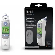 Braun thermometer Thermoscan 7 White/Blue  infrared ear Irt6525 4022167652539 Brnirt6525We Irt 6525 termometrs