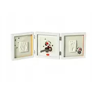 Tiny Love Double Frame komplekts mazuļa pēdiņu/rociņu nospieduma izveidošanai  balts 3333166061