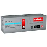 Toner Activejet Ath-531N For printer Canon Hewlett Packard  compatible replacement Hp 304A/ Crg-718C Cc531A supreme 2800Pages cyan Ath 531N kārtridžs