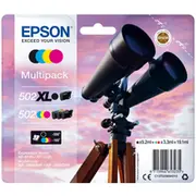 Tusz Epson 502Xl Multipack - 4Er-Pack 19.1 ml mit hoher Kapazitat Schwarz  Gelb Cyan Magenta original Blister Rf- / ak C13T02W94020 kārtridžs