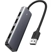 Ugreen Adapter 4In1 Hub Usb to 4X 3.0  Usb-C Gray 6957303804375 50985B 64260