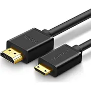 Ugreen Hdmi - mini cable 19 pin 2.0V 4K 60Hz 30Awg 1 5M black 11167  6957303891672 ugreen Ugr449Blk Ugreen/11167 Usb kabelis
