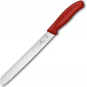 Victorinox Swiss Classic 21Cm bread knife Wellenschliff red 6.86 31.21B  7613329095997 V-6.86 nazis