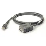 Zebra Cable - Rs232  Db9F 7Ft2Mst Tx Cba-R01-S07Pbr Grey 2.1336 5706998703095 Cba-R01-S07Par Cba R01 S07Pbr kabelis vads