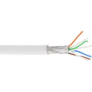  Inline Kabel instalacyjny S/Ftp Pimf Cat.6A halogen free 500Mhz Balts 100M 76899W tīkla kabelis