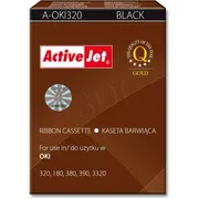 Activejet A-Oki320 tasma black for drukarki Oki Zamiennik  9002303 Supreme A Oki320