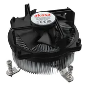 Akasa Ak-Cc6608Bp01 Low Profile Cpu-Kuhler - Sockel Lga 1700  63 2 mm Hohe Ak Cc6608Bp01 8112914