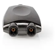 Audio adapteris Nedis Toslink - 2X Splitter 5412810333509  Catb25940Gy kabelis video audio
