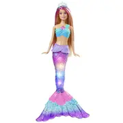 Barbie Dreamtopia Twinkle Lights Mermaid Doll Hdj36  0194735024353 bērnu rotaļlieta