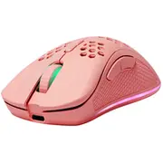 Belaidė itin lengva žaidimų pelė Deltaco Gaming Rožinis Line Pm80 70G svorio  Rgb Spcp6651 400-4800 Dpi 1000 Hz rožinė / Gam-120-P Gam 120 P Datora pele