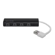 Belkin 4-Port Slim Usb Travel Hub  F4U042Bt kabelis
