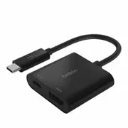 Belkin Usb-C to Hdmi-Adapter 60W Pd  black Avc002Btbk kabelis vads