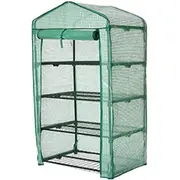 Besk  Siltumnica 69X49X160Cm ar 4 plauktiem 4750959079584 Dārza mēbeles