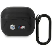 Bmw Bma322Pvtk Airpods 3 gen cover czarnyblack Leather Curved Line  148463-Uniw 3666339089559 Bmw000619 Bmw000619-0 maciņš apvalks mobilajam telefonam