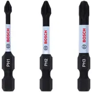 Bosch Accessories 2608522491 Kreuzschlitz-Bit 3Teilig Kreuzschlitz Phillips 6949509233165  robots putekļsūcējs